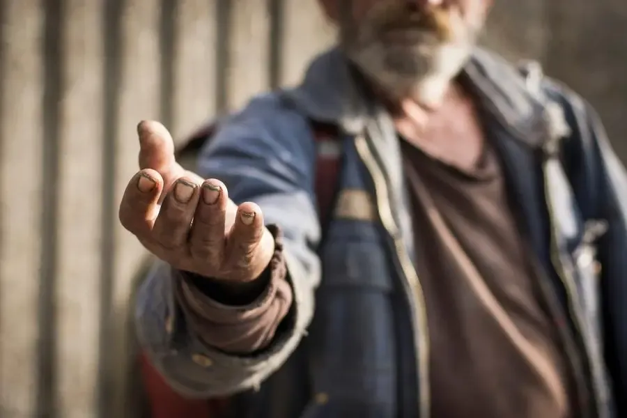 68 professional beggars detained